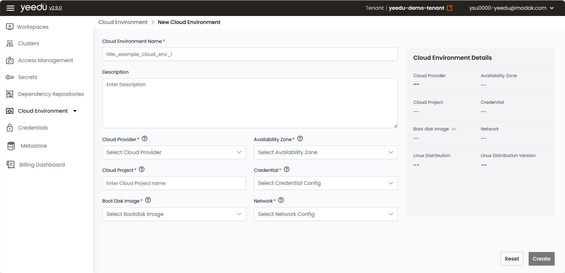 create-cloud-env
