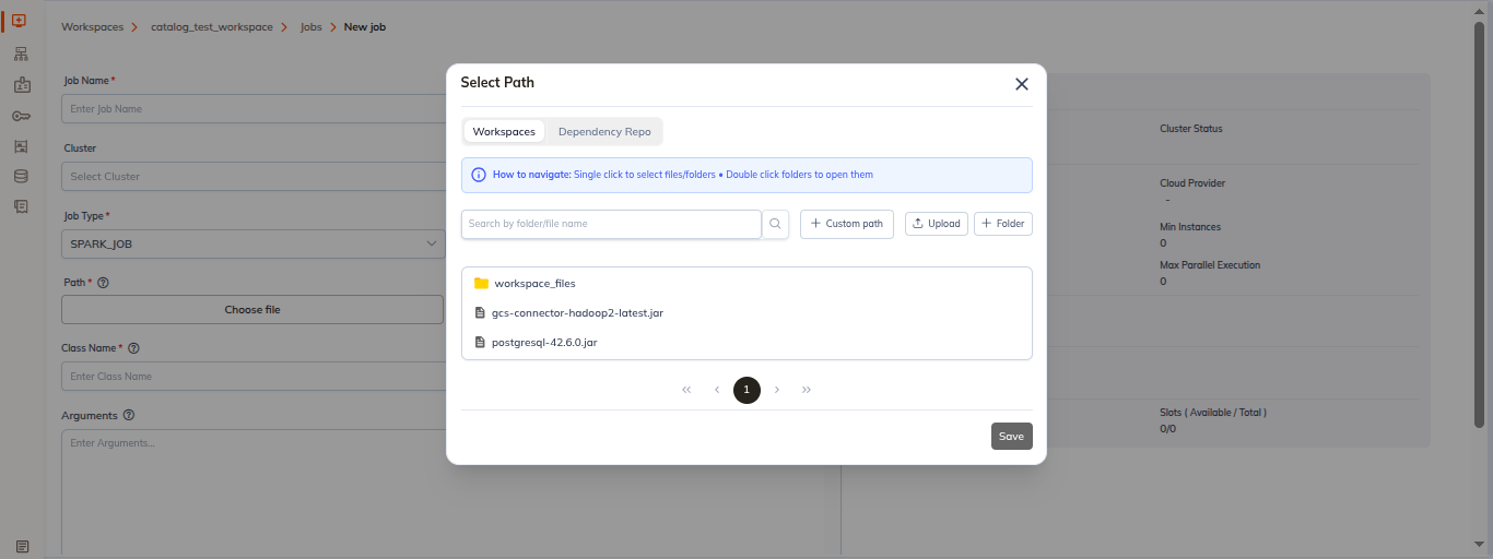 File picker
