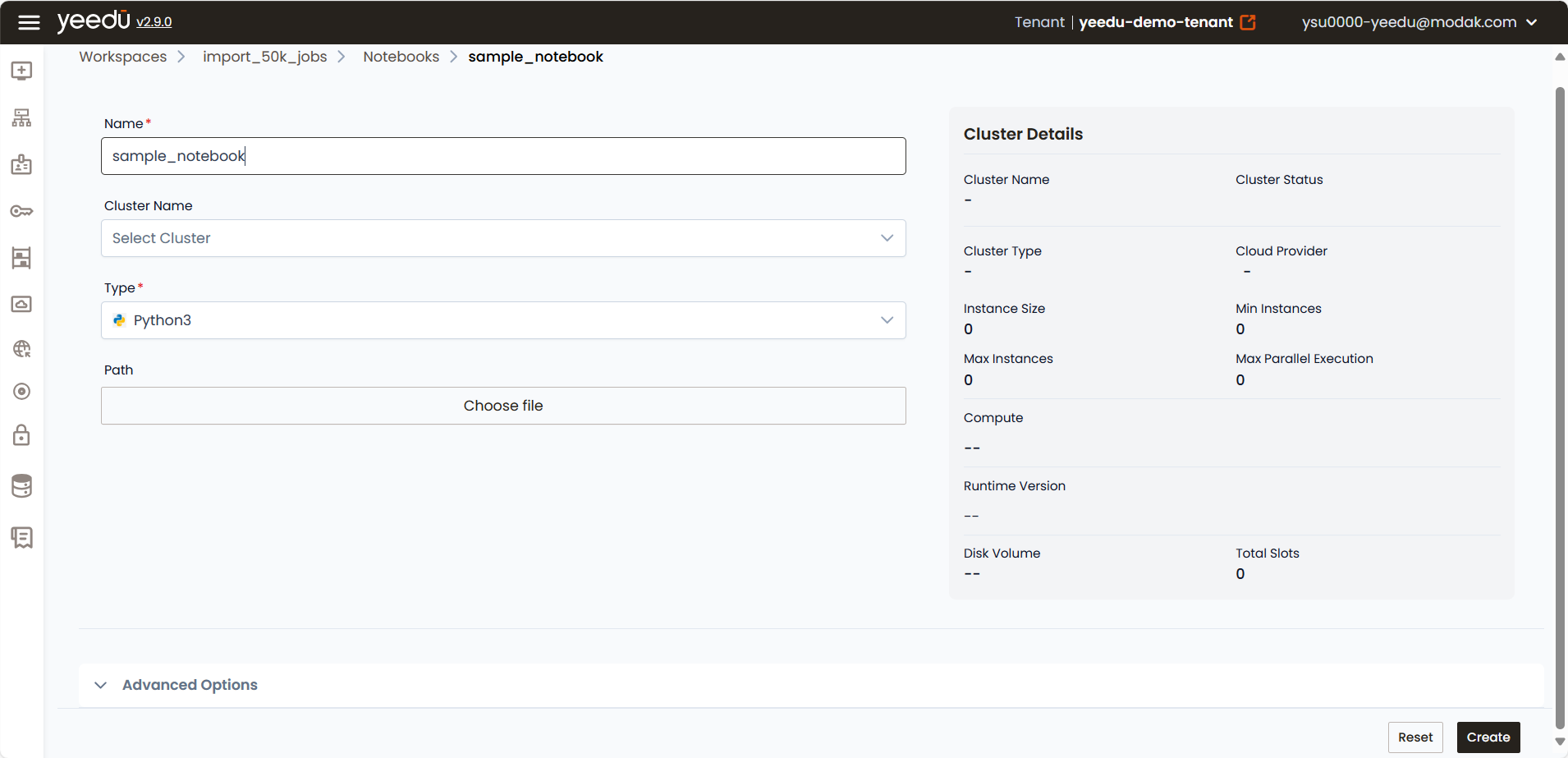 notebook-create