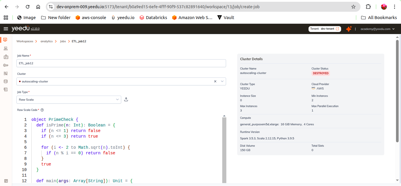 Scala Job
